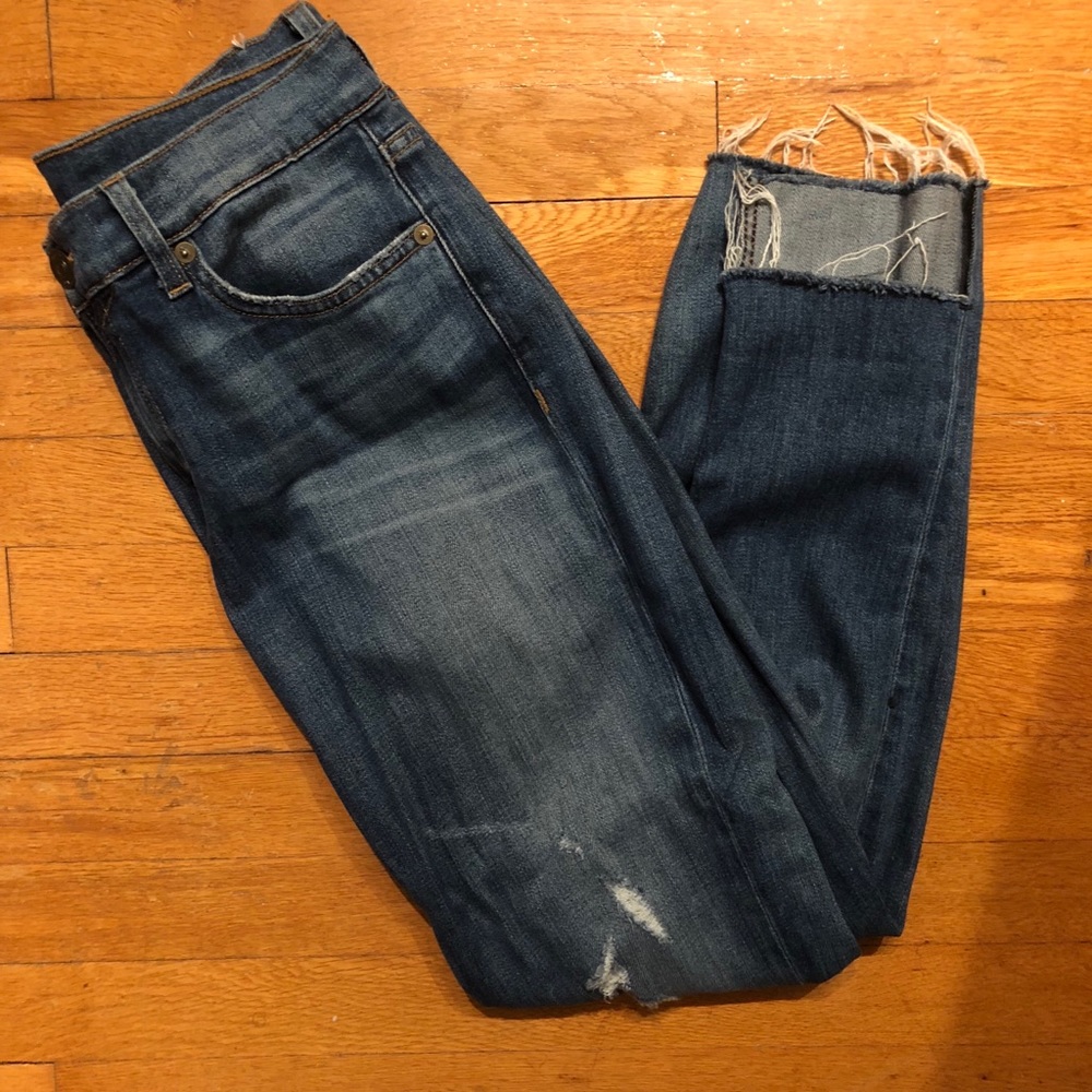 Hudson ripped jeans